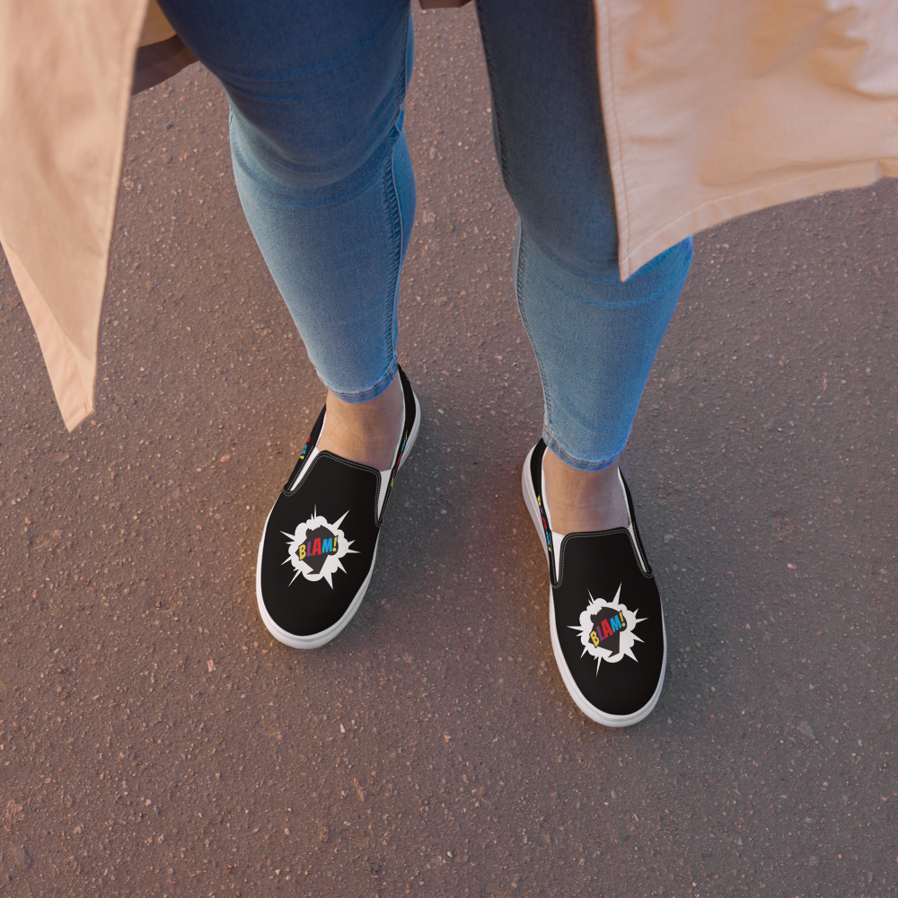 Women’s slip-on canvas shoes