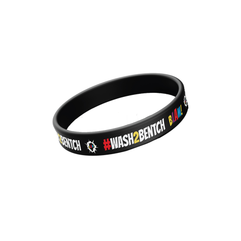 BLAM! Wristband #Wash2Bentch